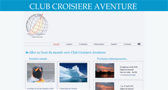 Desktop Screenshot of club-croisiere.com