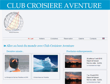 Tablet Screenshot of club-croisiere.com